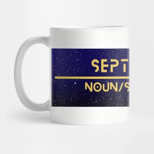 Word September Mug